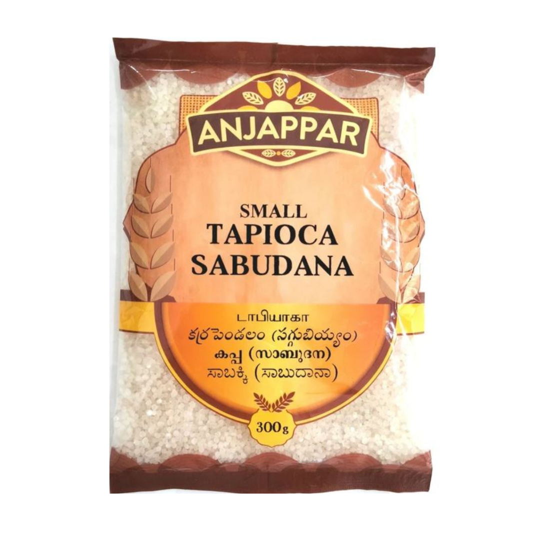 Anjappar Small Tapioca Sabudana(Tapioca) 300g
