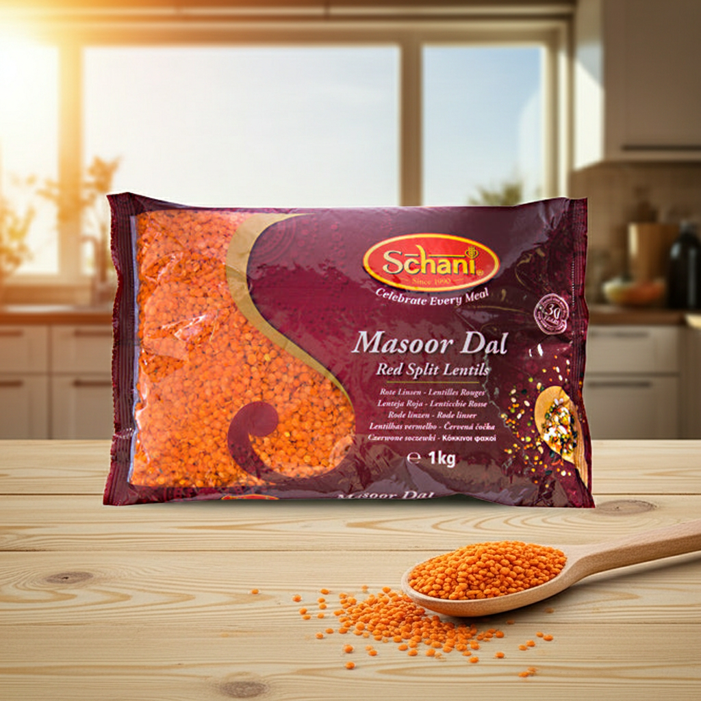 Schani Masoor Dal (Linte rosie despicata)500g