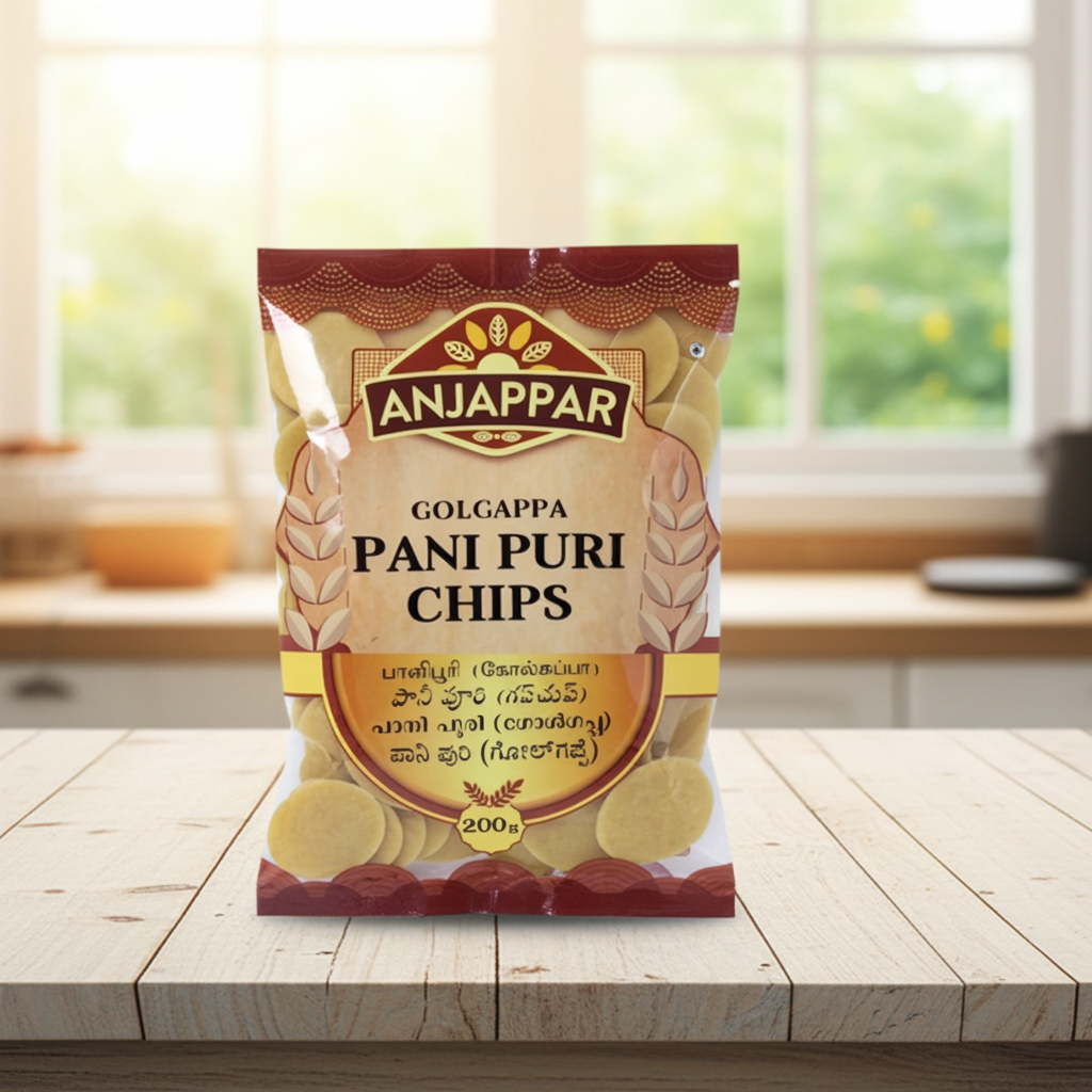 Anjappar Pani Puri Chips (Chips Pani Puri) 200 g