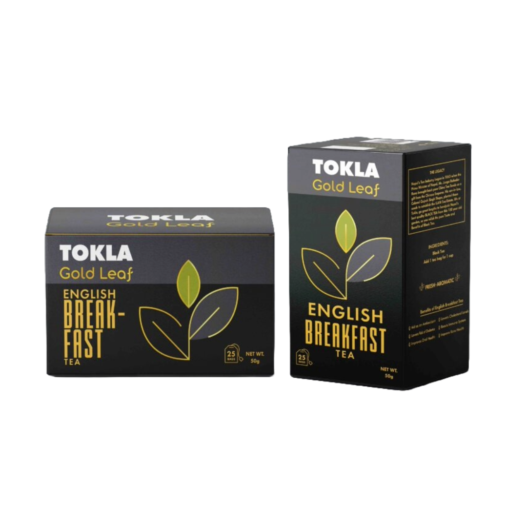 Tokla Gold Leaf English Breaskfast Tea( Ceai negru Englezesc)