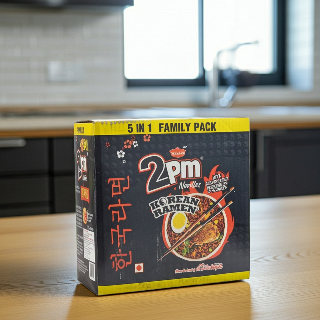 Wai Wai instant noodles with vegetables
