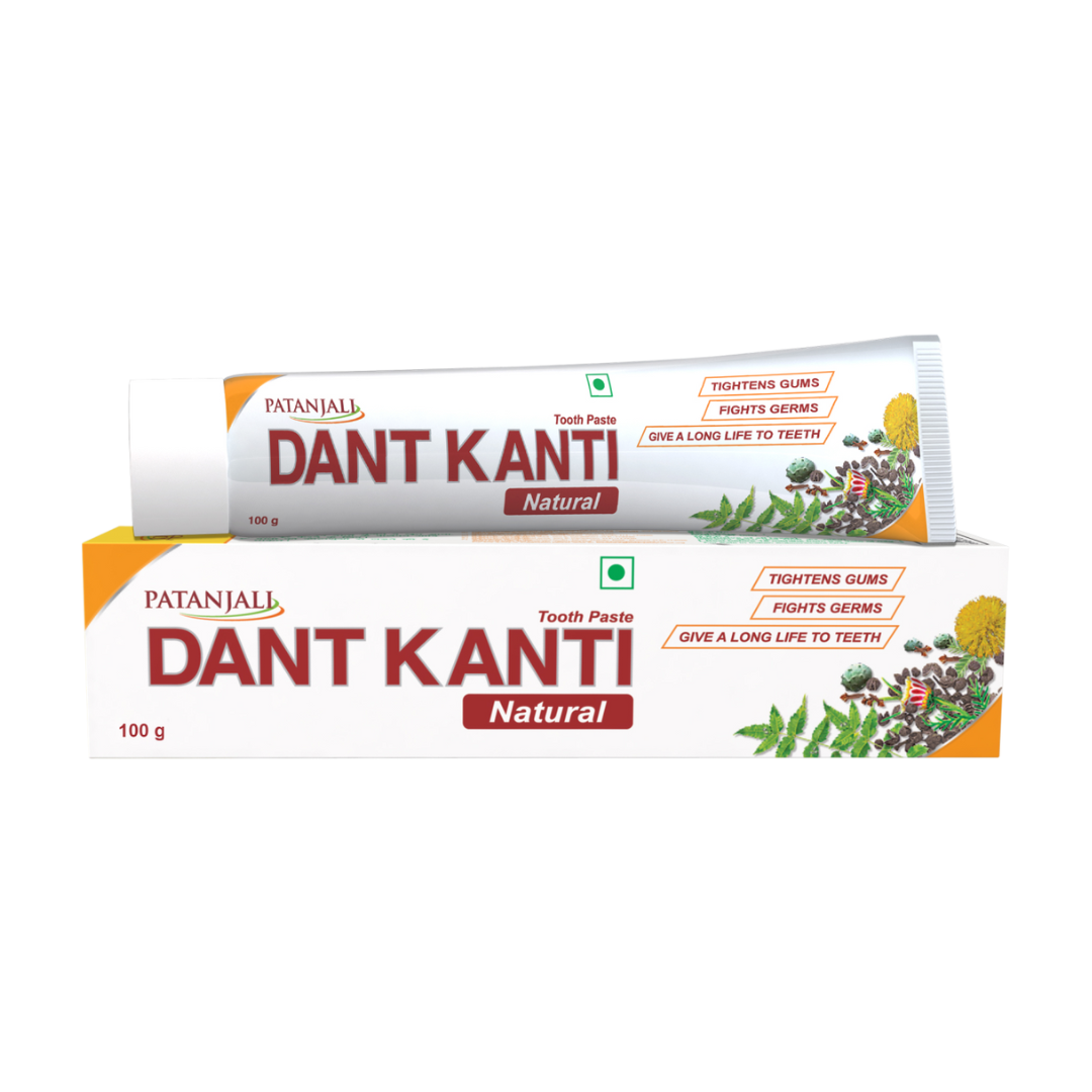 Patanjali Dant Kanti Natural(Pasta de dinti din Plante) 100g