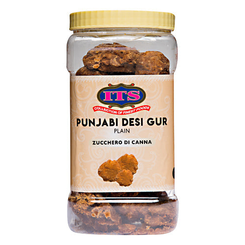 ITS Punjabi Desi Gur (Jaggery/Zahar pur din trestie ) 1Kg