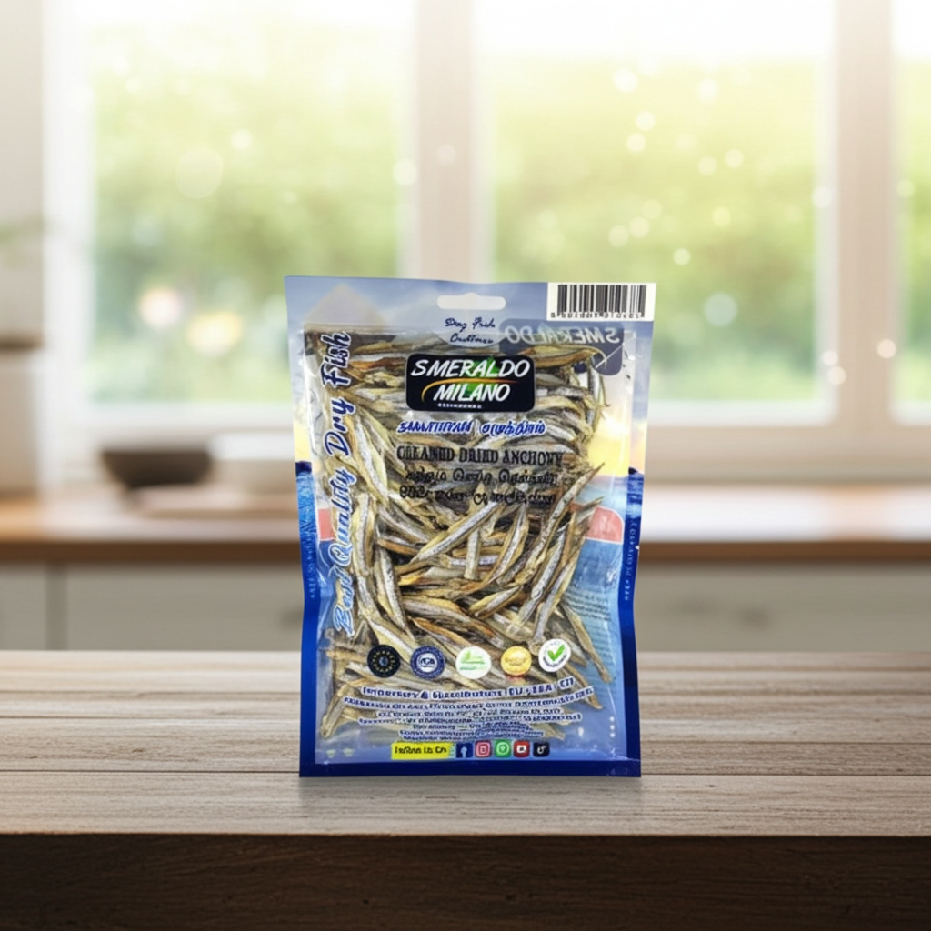 Smeraldo Milano Dry Fish(Hamsii Uscate) 150g