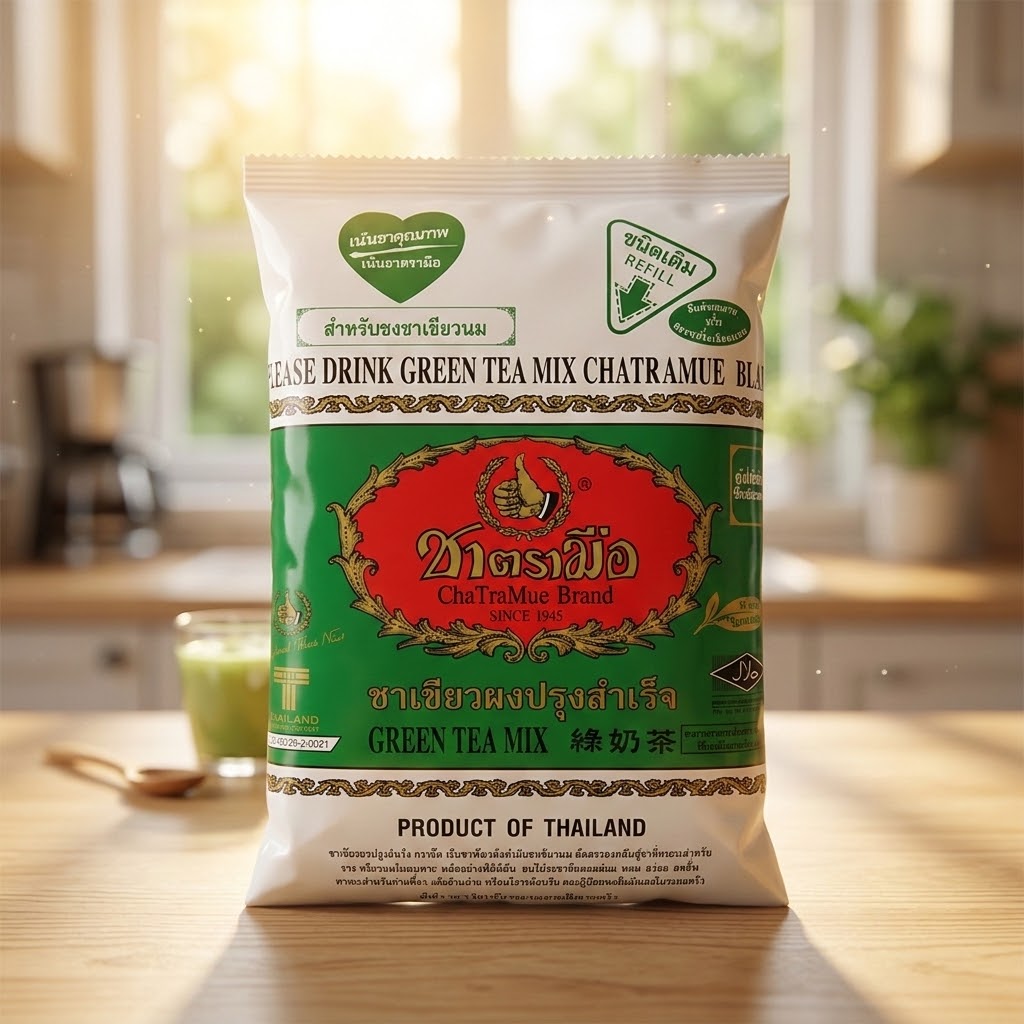 Chatramue Brand Green Tea Mix( Ceai verde mix)200g