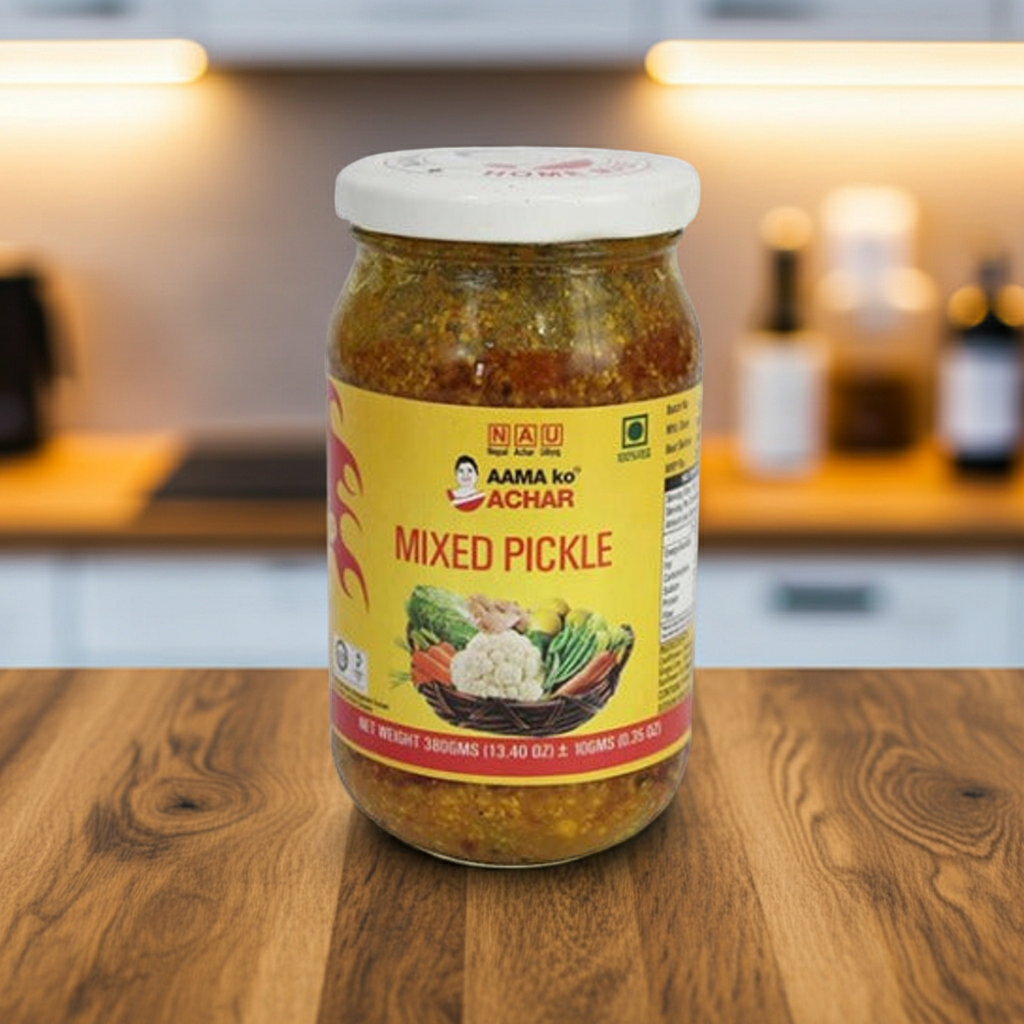 Aama Achar Mixed Pickle (Legume murate condimentate) 380g