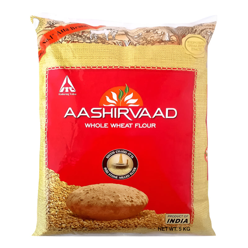 Aashirvaad Whole Wheat Flour( Faina integrala) 10 kg