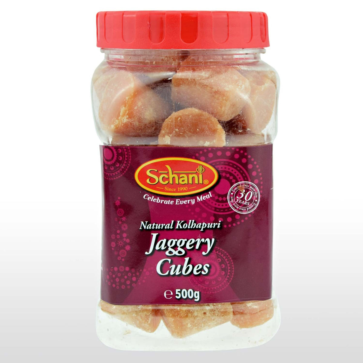 Schani Jaggery Cubes( Zahar brut din trestie) 500g
