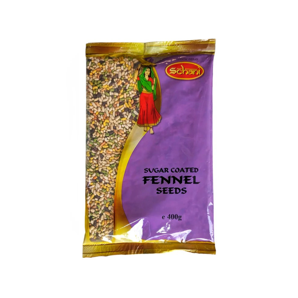 Schani Sugar Coated Fennel Seeds(SeminTe Fenicul Glauzarte) 100g
