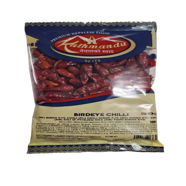 Its Kathmandu Bird Eye Chilli(Ardei Iute Intreg) 50g