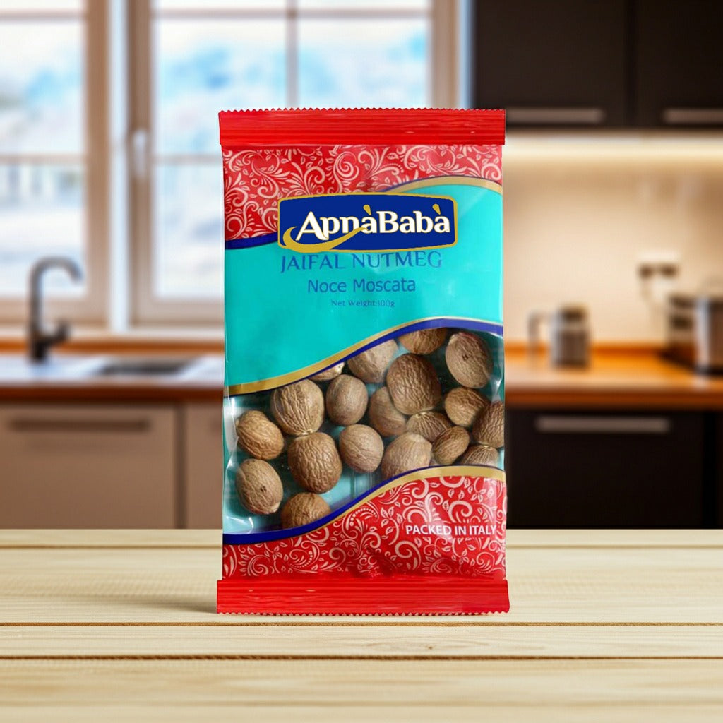 Apna Baba whole Nutmeg(Nucusoara) 100g