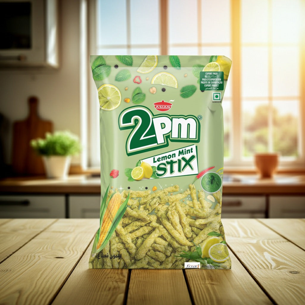 2PM Lemon Mint Sticks(Snacks cu Lamaie si Menta) 80G