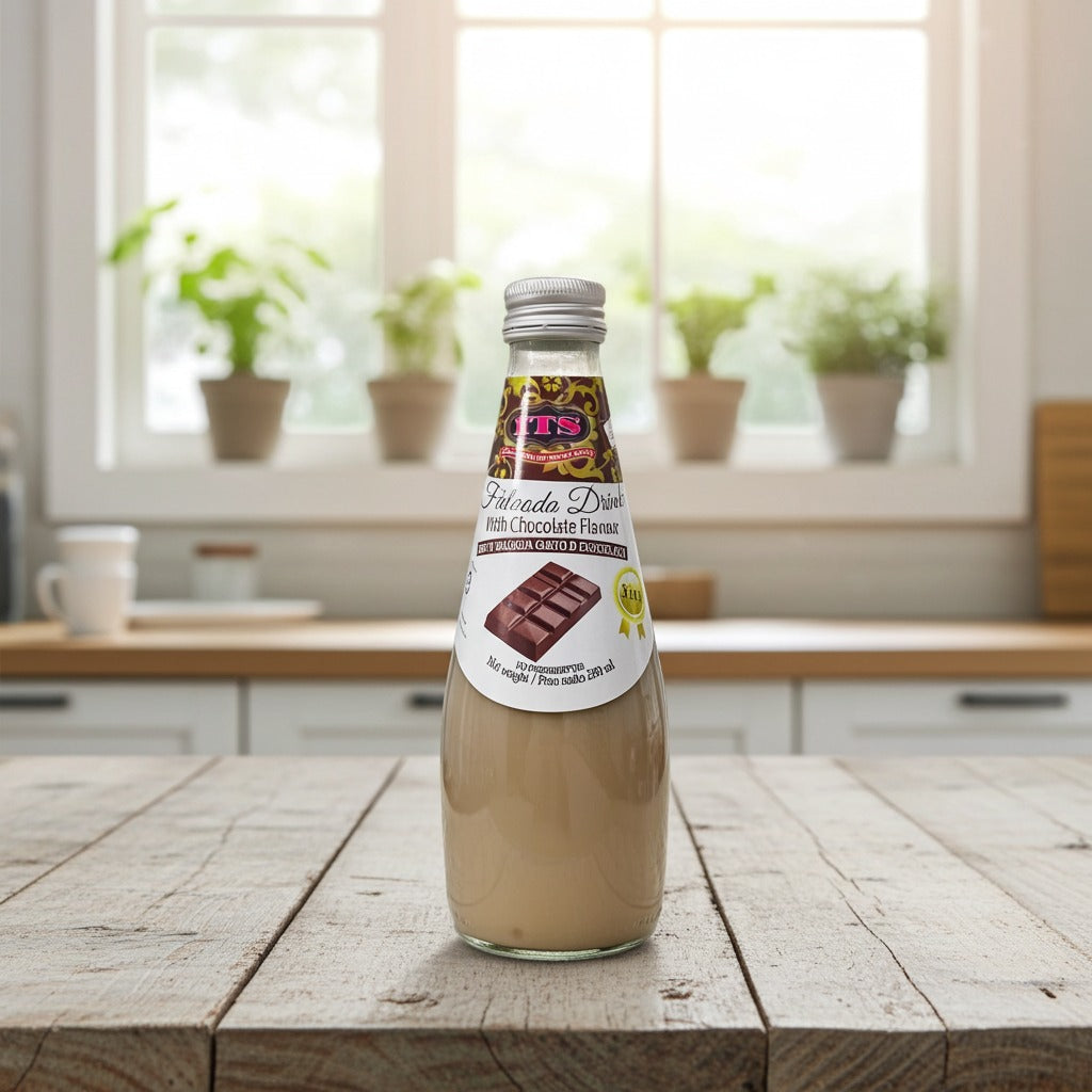 Falooda Drink with Chocolate Flavour(Bautura cu Gust de Ciocolata) 290 ml