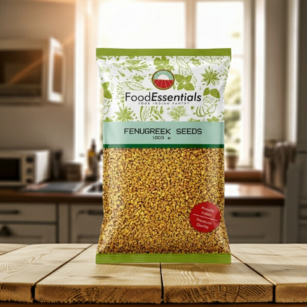 Food Essentials Fenugreek Seeds(Seminte de Schinduf) 100g