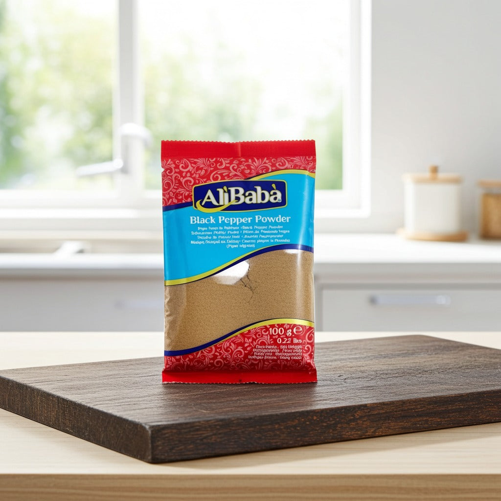 Ali Baba Black Pepper Powder(Piper Negru Macinat) 100G