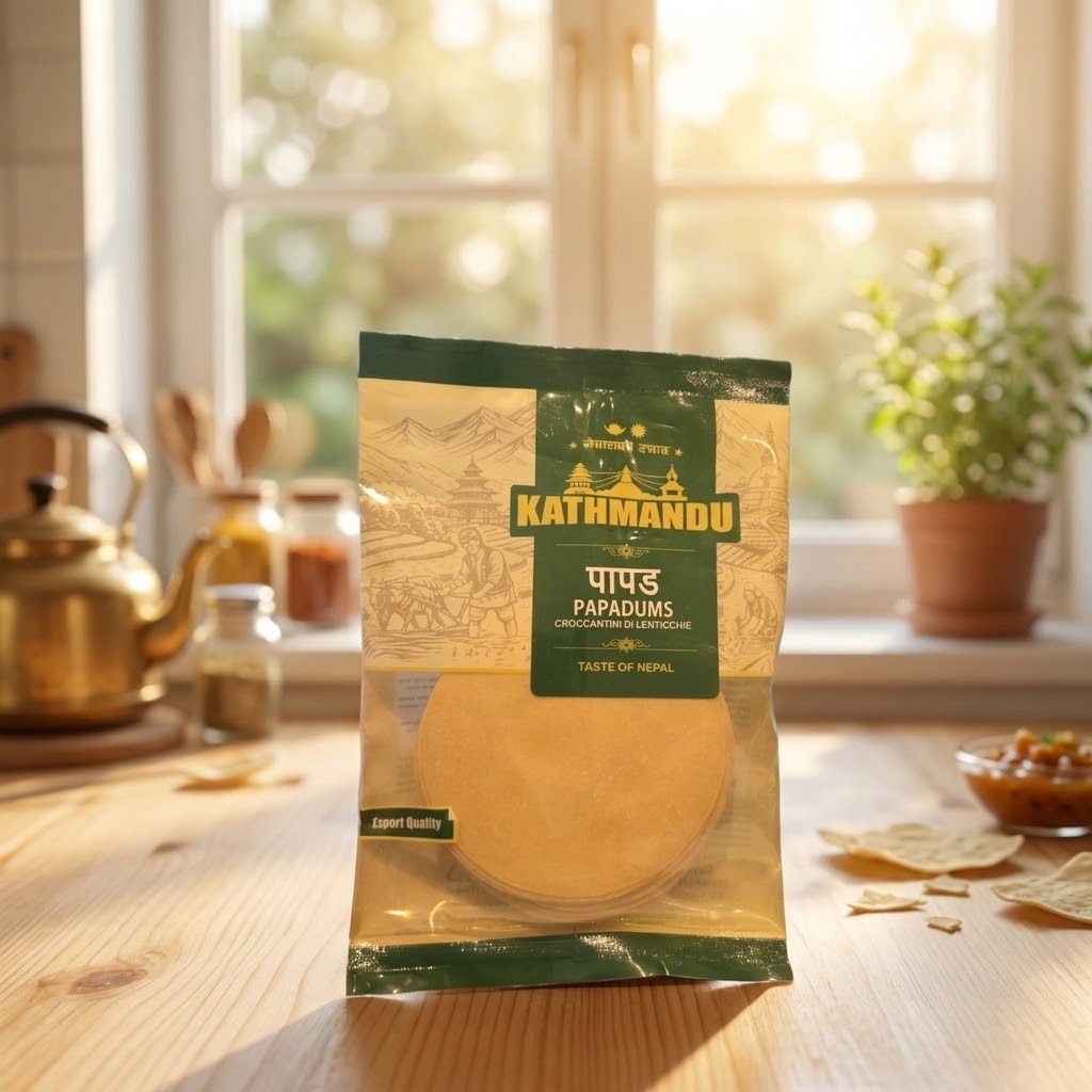 Kathmandu Madras Papad(Papadams) 200g