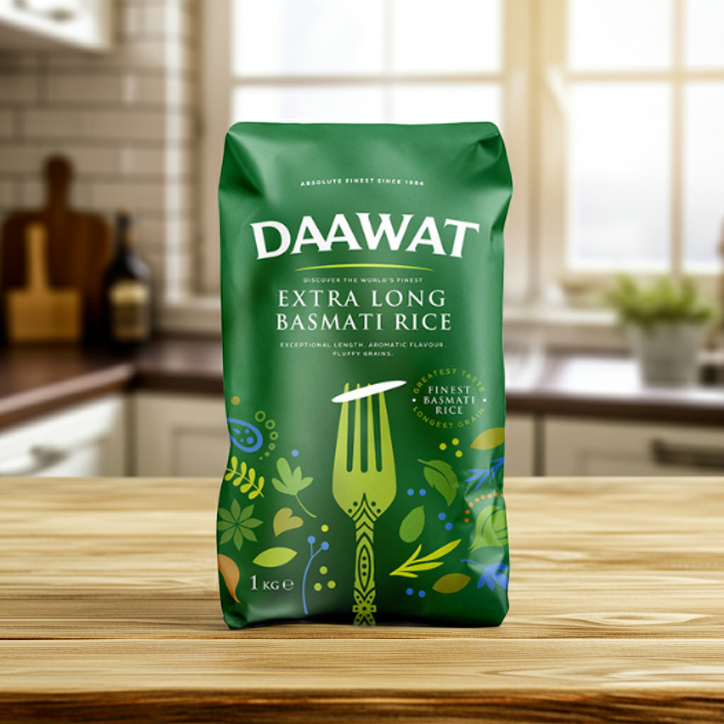 Daawat Extra Long Basmati Rice (Orez basmati extra lung) 1kg