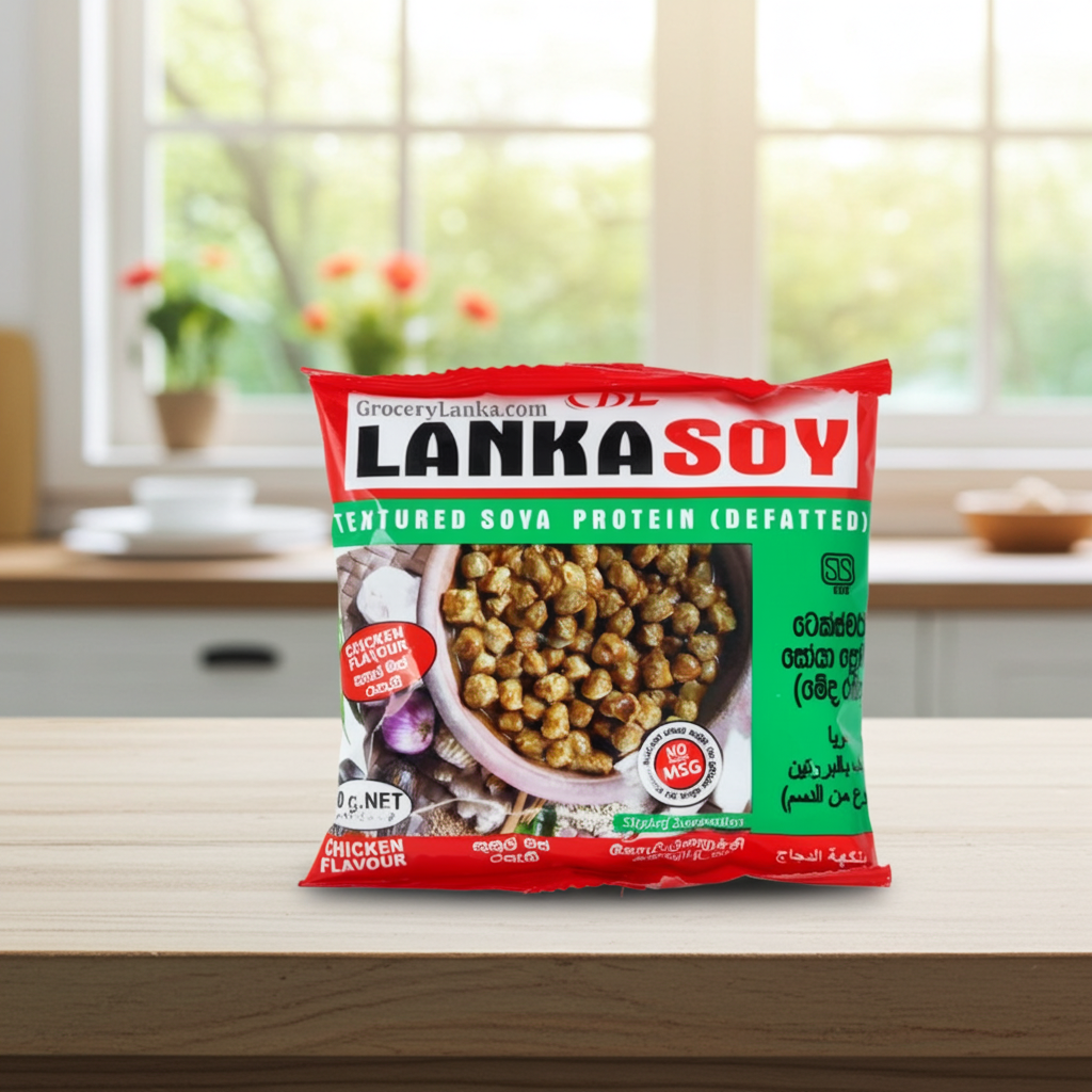 Lanka Soya Chicken(Bucati de Soia) 90G