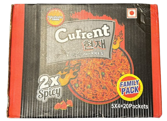 Current 2 X Spicy BOX (Noodles Current foarte iute)100gx20buc