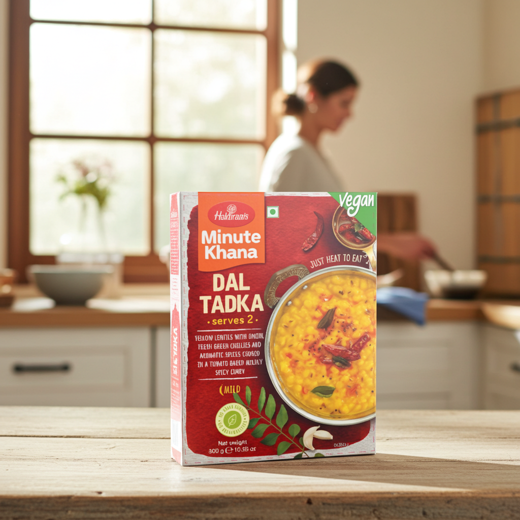 Haldiram's Dal Tadka (Linte galbena cu legume) 300g