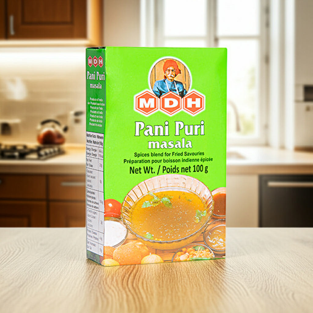 MDH Pani Puri Masala(Condiment pentru Pani Puri) 100g