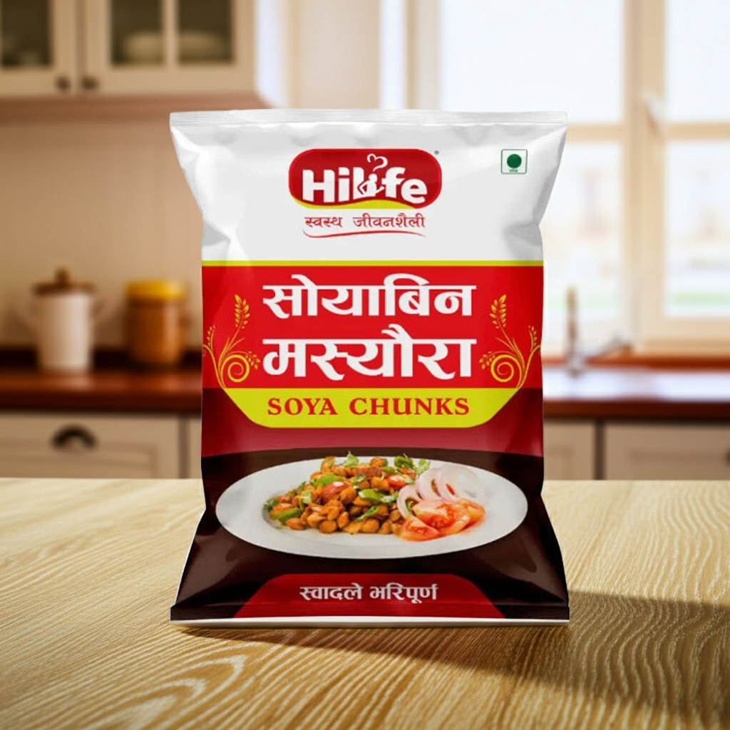 Hilife Soya Chunks(Bucati de Soia) 600g