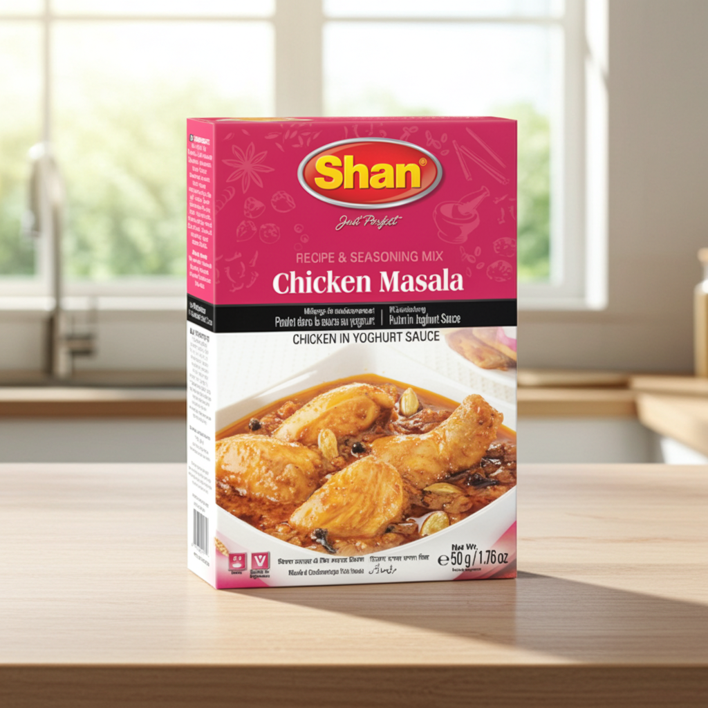 Shan Chicken Masala (Mix mirodenii Masala pentru pui ) 50g