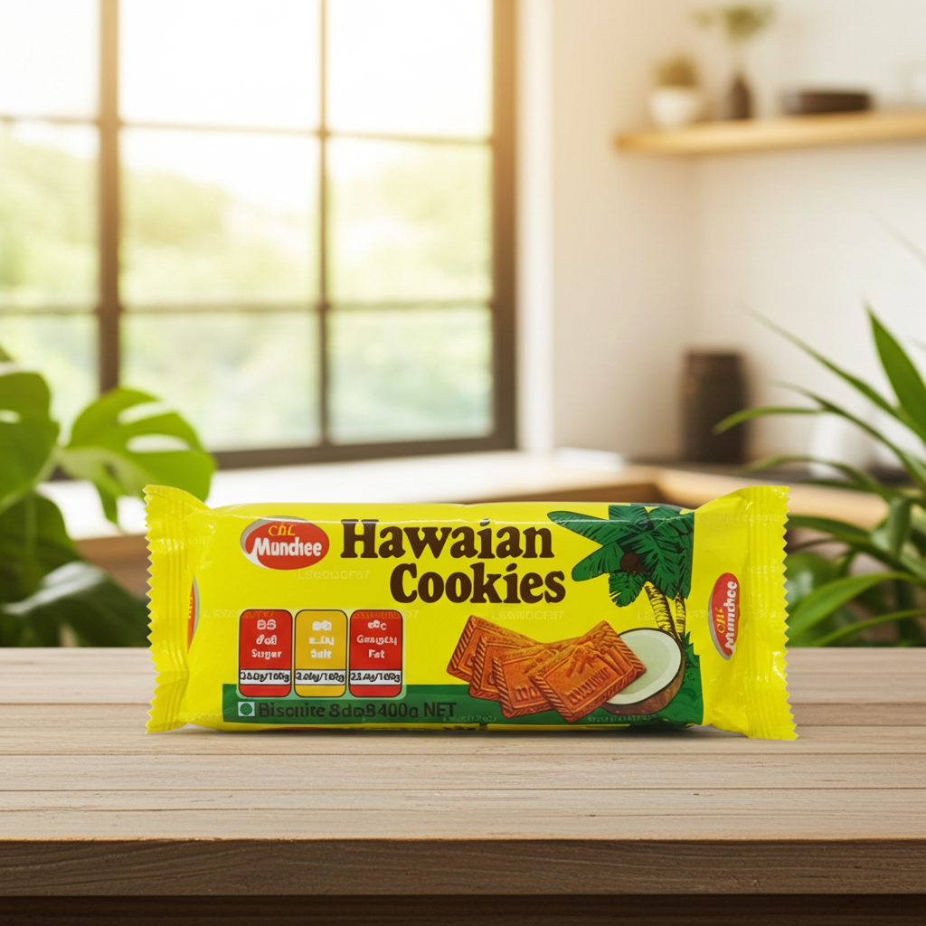 Munchee Hawaian Cookies(Biscuiti Dulci cu Cocos) 100g