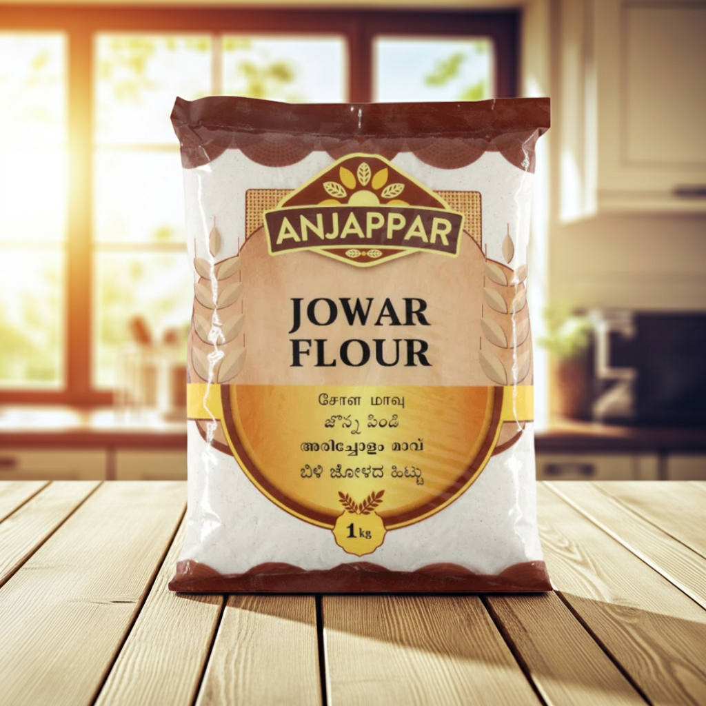 Anjappar Jowar Flour(Faina de Mei) 1Kg