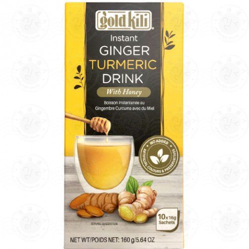 Gold Kill Ginger Turmeric Drink (Ceai instant cu ghimbir si turmeric)160g