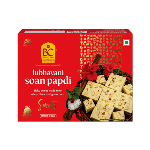 BC LUBHAVANI SOAN PAPDI( Desert cu migdale si fistic)250g