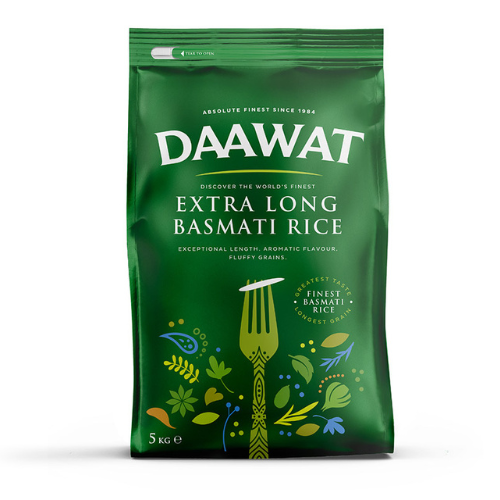 Daawat Rice with Extra-Long Grain 5 Kg