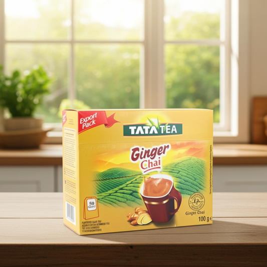 Tata Tea Ginger Chai(Ceai indian cu ghimbir) 100G 50 plic