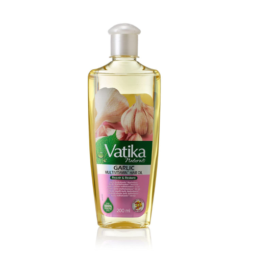 Vatika Oil with Garlic(Ulei de par cu usturoi) 200ml – Kirana Pasal