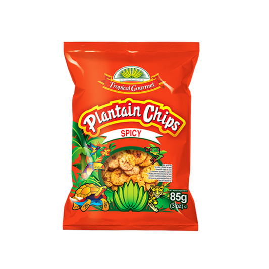 Tropical Plantain Chips Spicy(Banane Prajite Picante) 85g