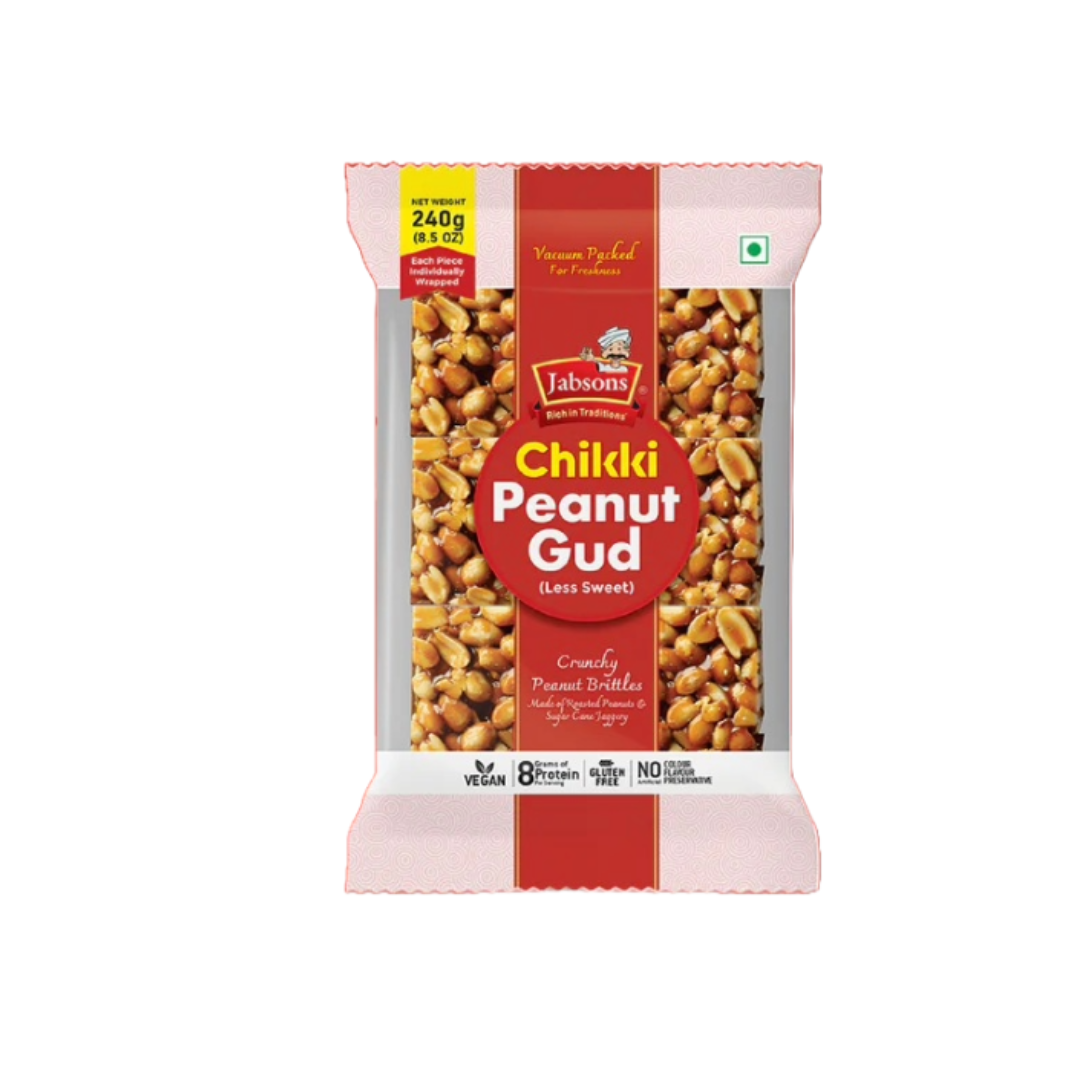 Jabsons Peanut Gud(Alune Prajite Caramelizate) 100g