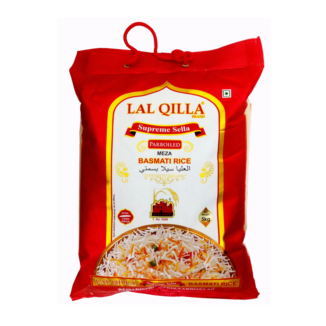 Lal Qilla Supreme Sella Rice Parboiled Meza Basmati Rice(Orez basmati ...