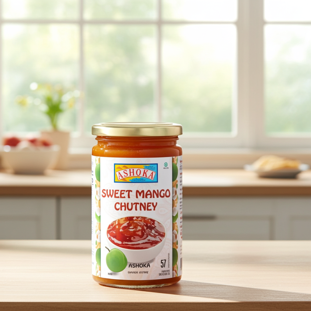 Ashoka Sweet Mango Chutney(Pasta de Mango) 300g