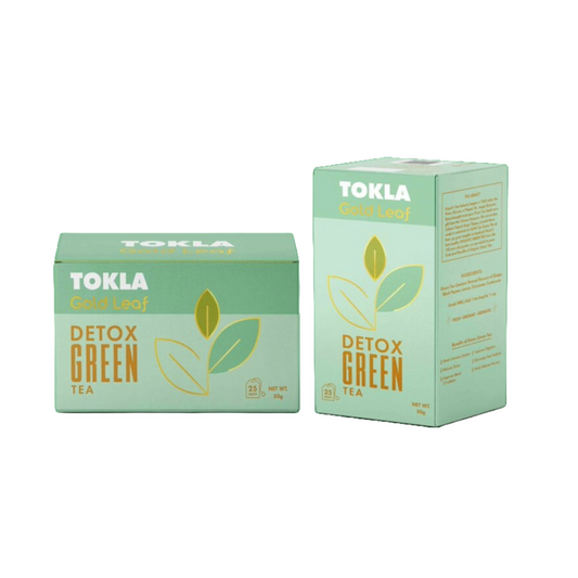 Tokla Gold Leaf Detox Green Tea(Ceai Verde Detox) 62.5g
