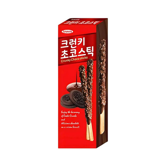 Sunyoung Crunky Choco Stick(Grisine cu Ciocolata si Alune) 54g