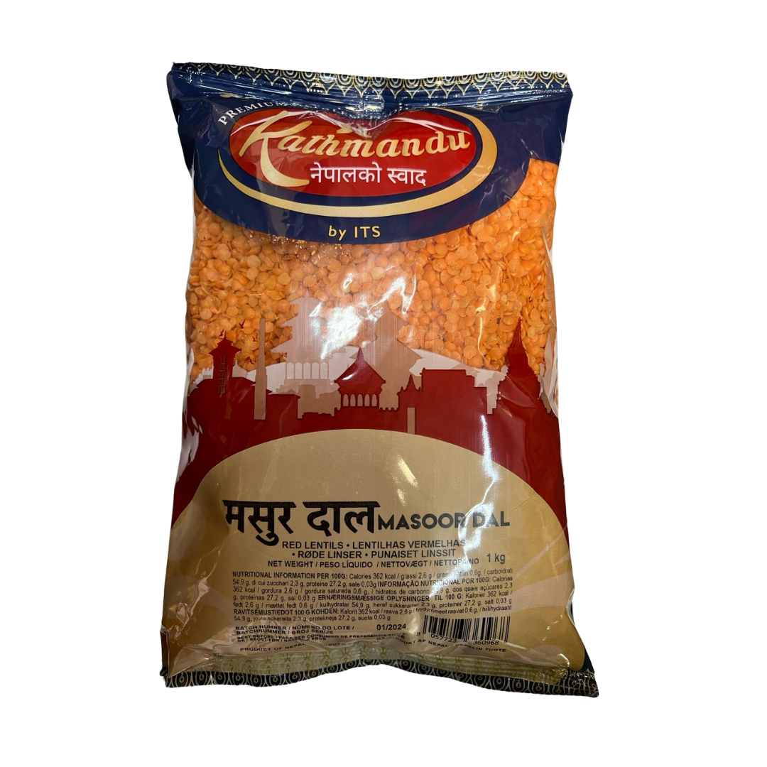 Its Kathmandu Masoor Dal(Linte Rosie) 1Kg