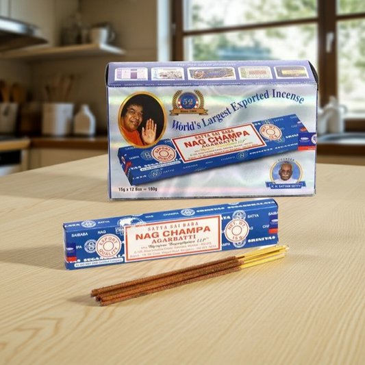 Betisoare parfumate Nag Champa BOX 12 x15g