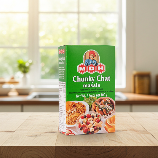 MDH Chunky Chat masala (Condimente pentru salate, fructe, snacks) 100g