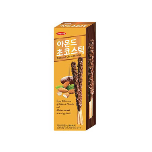 Sunyoung Almond Choco Stick(Grisine cu Ciocolata si Migdale) 54 g