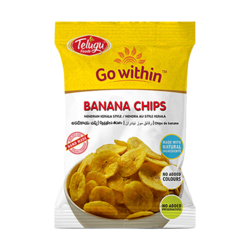 Telugu Banana Chips(Chips de banane) 100g