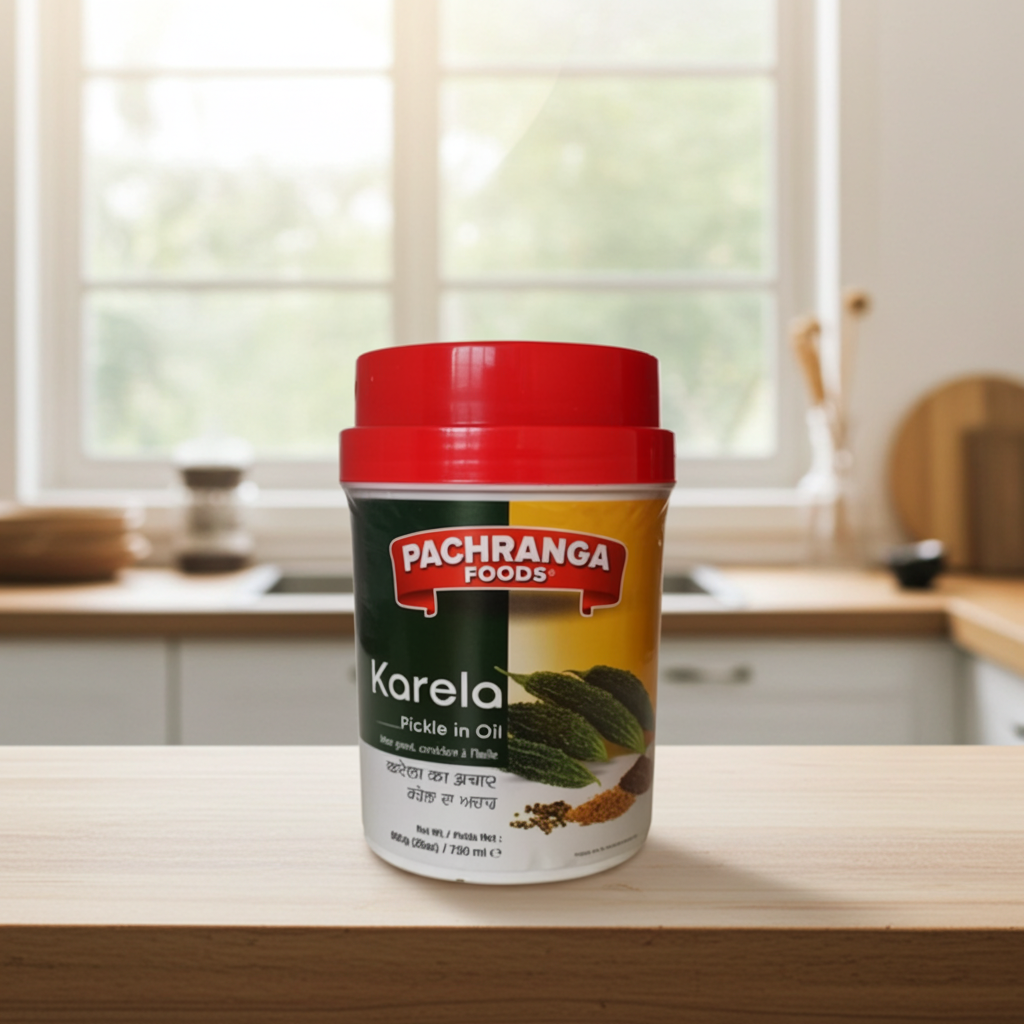 Pachranga Karela Pickle in Oil(Castravete amar murat) 800g
