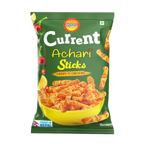 Current Achari Sticks ( snacks picant acrisor) 80g