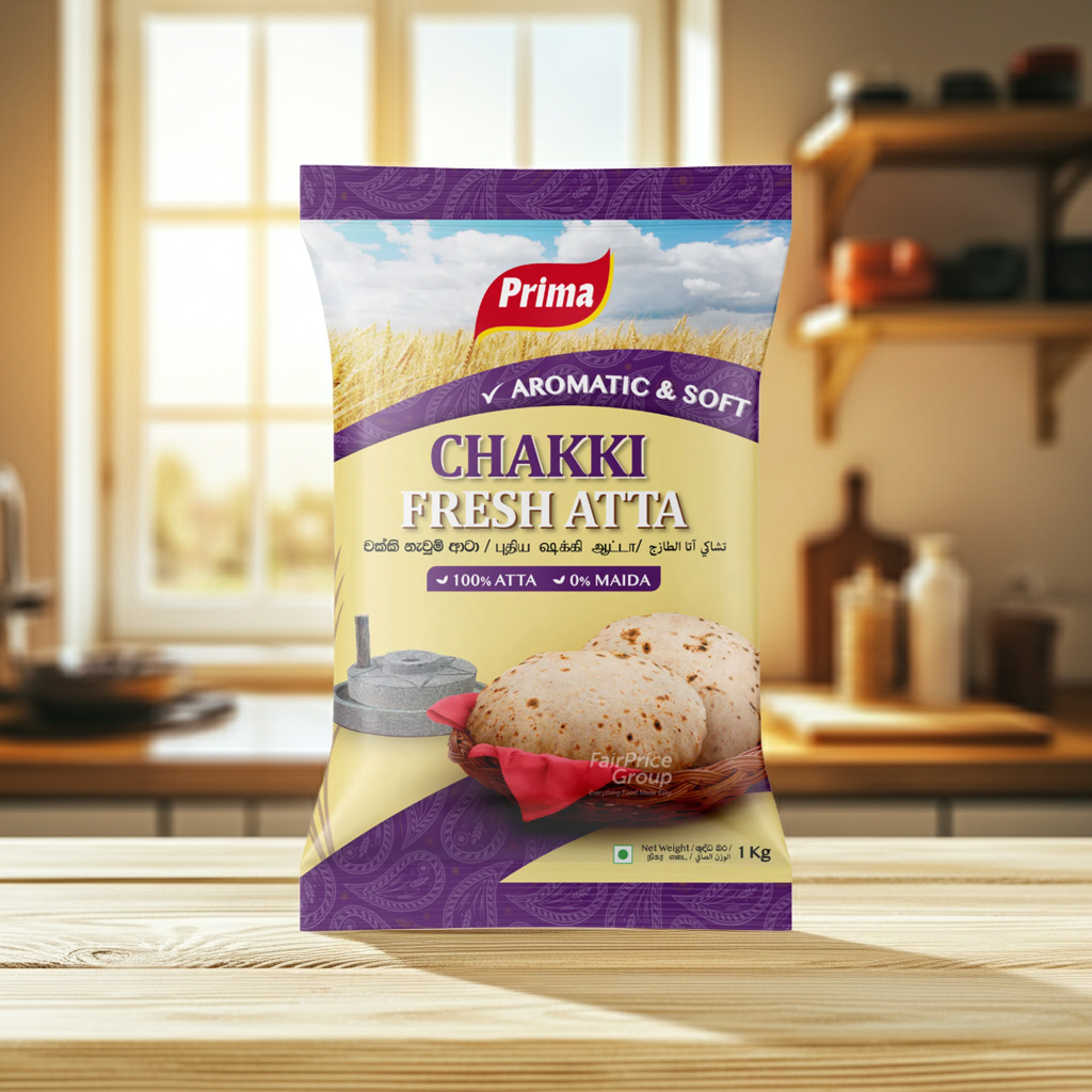 Prima Chakki Fresh Atta(Faina Integrala de Grau) 1kg