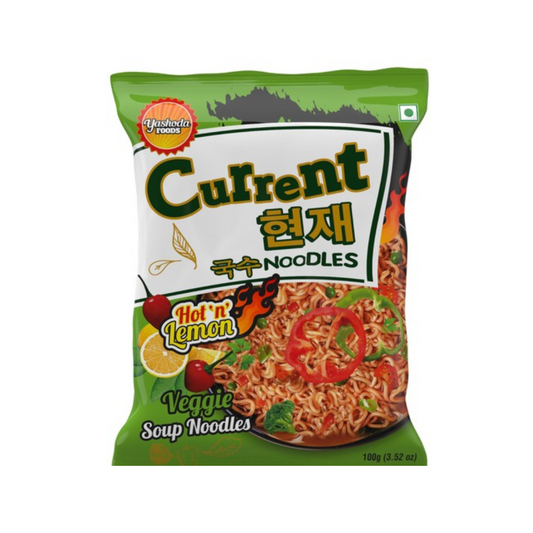 Current Noodles Hot Lemon(Taietei Picanti Cu Lamaie) 100g