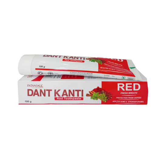 Patanjali Dant Kanti Red(Pasta de dinti din plante) 100g